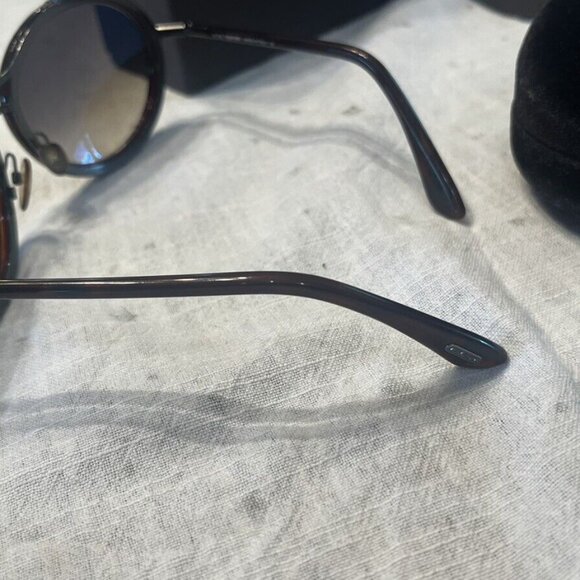 Tom Ford Sunglasses Mia TF 136 Women\'s Havana/Brown Plastic & w/Case authentic main image 14